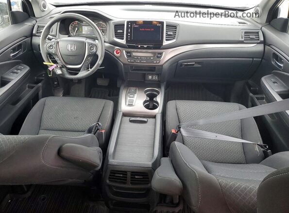 5FPYK2F17LB000986 2020 HONDA RIDGELINE Gray Dashboard view