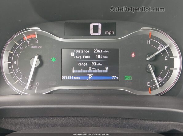 5FPYK2F41HB011676 2017 HONDA RIDGELINE Серый 