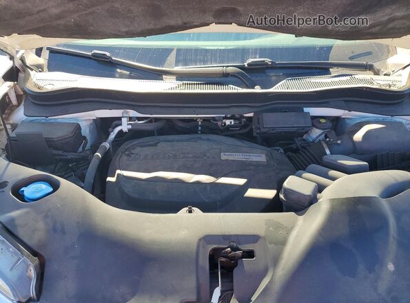 5FPYK2F56JB001580 2018 HONDA RIDGELINE White ძრავის განყოფილების ხედი