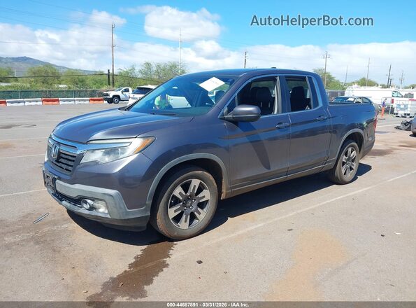 5FPYK2F65HB003498 2017 HONDA RIDGELINE Gray 