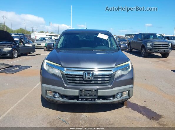 5FPYK2F65HB003498 2017 HONDA RIDGELINE Gray 