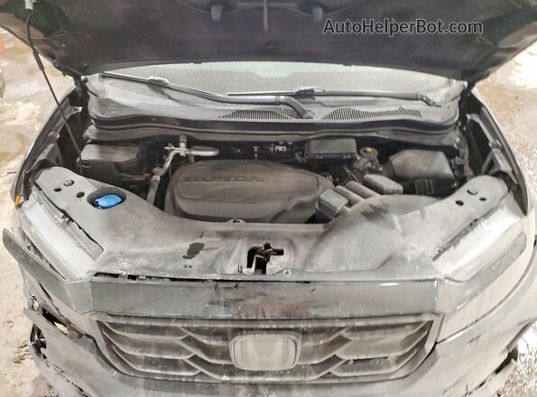 5FPYK3F13MB000863 2021 HONDA RIDGELINE Black Սալոնի հետևի տեսք
