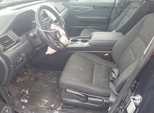 5FPYK3F13RB019565 2024 HONDA RIDGELINE Black Вид салону спереду