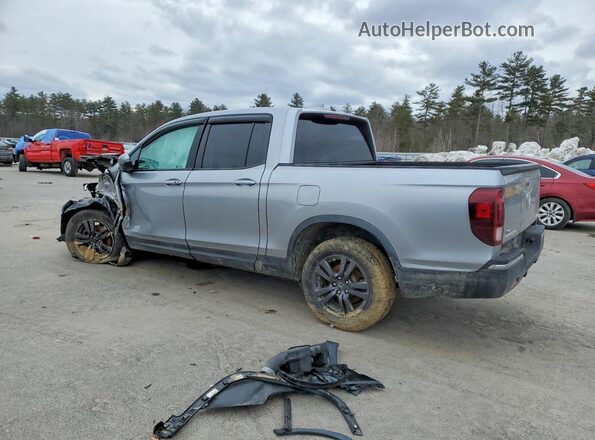 5FPYK3F15KB027916 2019 HONDA RIDGELINE Silver Հետևի ձախ
