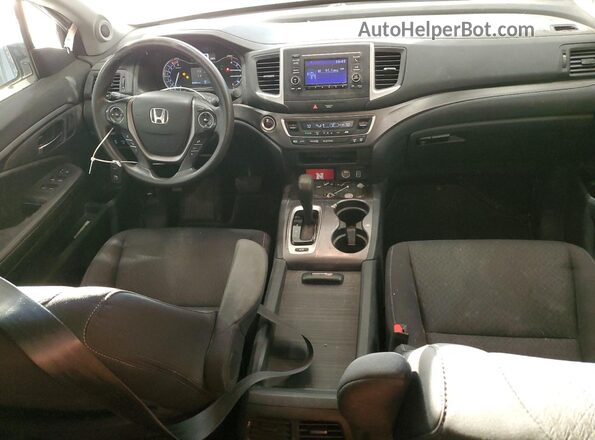 5FPYK3F16KB046099 2019 HONDA RIDGELINE Белый Вид панели приборов