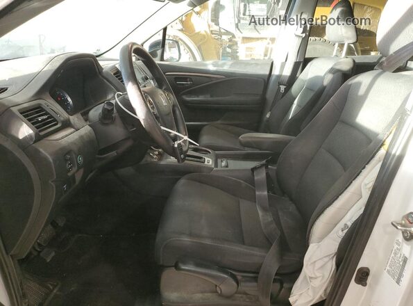 5FPYK3F16KB046099 2019 HONDA RIDGELINE Белый Вид салона спереди