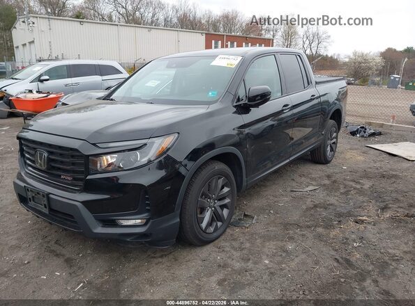 5FPYK3F16MB025661 2021 HONDA RIDGELINE Черный Передняя левая четверть