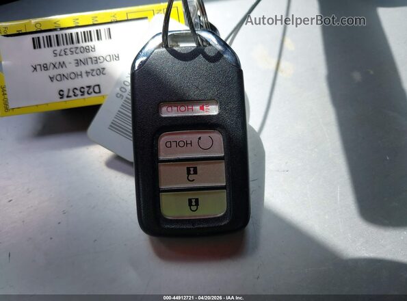 5FPYK3F16RB025375 2024 HONDA RIDGELINE White 