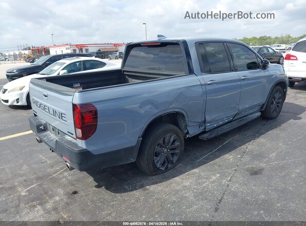 5FPYK3F16RB031693 2024 HONDA RIDGELINE Серый Задняя правая четверть
