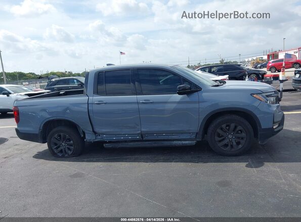 5FPYK3F16RB031693 2024 HONDA RIDGELINE Серый Вид задней части салона