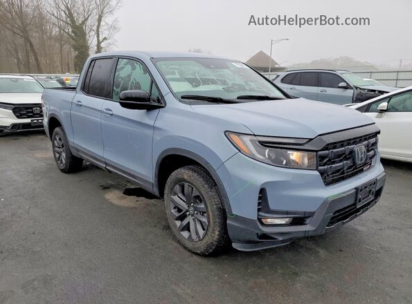 5FPYK3F16SB015063 2025 HONDA RIDGELINE Blue Front right