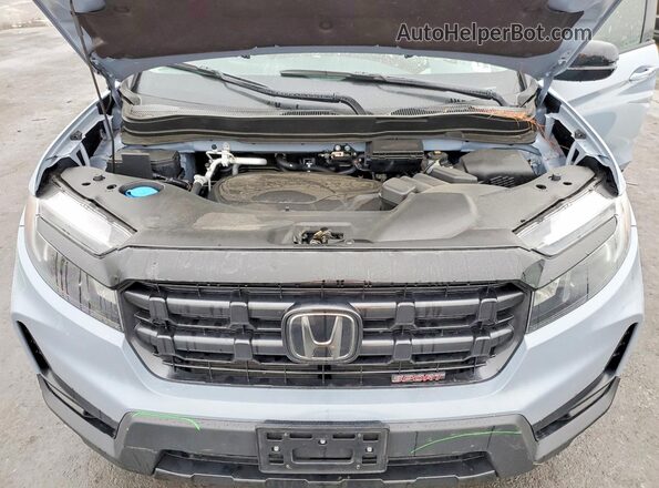 5FPYK3F16SB015063 2025 HONDA RIDGELINE Blue Rear interior view