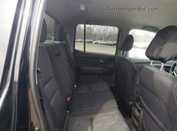 5FPYK3F19KB047764 2019 HONDA RIDGELINE Black Rear seats view