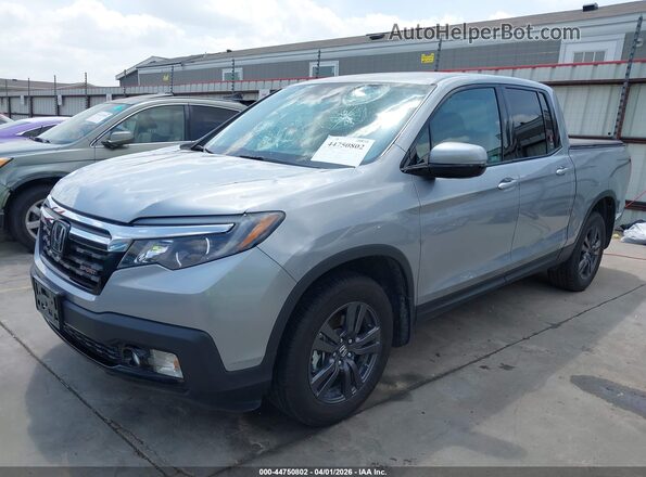 5FPYK3F19LB017035 2020 HONDA RIDGELINE Gray Przód lewy