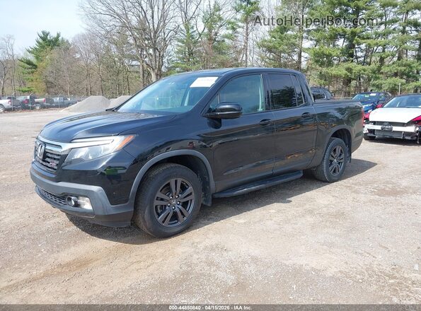 5FPYK3F1XKB045683 2019 HONDA RIDGELINE Black Передня ліва чверть