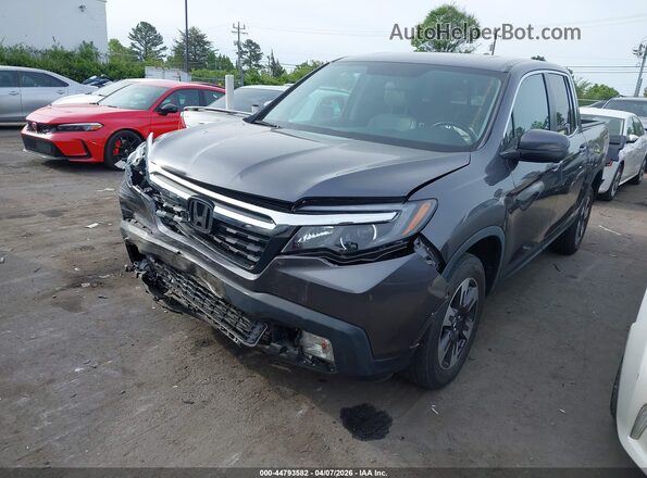 5FPYK3F50KB043704 2019 HONDA RIDGELINE Серый Передняя левая четверть