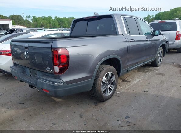 5FPYK3F50KB043704 2019 HONDA RIDGELINE Серый Задняя правая четверть