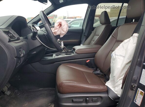 5FPYK3F51RB018434 2024 HONDA RIDGELINE Gray Widok wnętrza z przodu