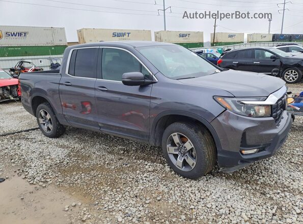 5FPYK3F51RB018434 2024 HONDA RIDGELINE Gray Przód prawy