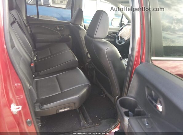 5FPYK3F52PB041816 2023 HONDA RIDGELINE Red Vista de la etiqueta del VIN