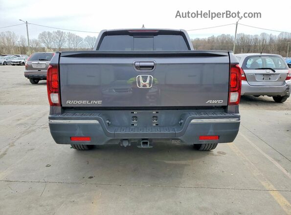 5FPYK3F53KB049075 2019 HONDA RIDGELINE Gray უკანა ხედი