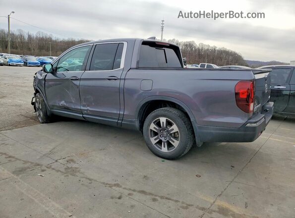 5FPYK3F53KB049075 2019 HONDA RIDGELINE Gray უკანა მარცხენა