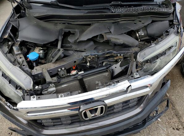 5FPYK3F53KB049075 2019 HONDA RIDGELINE Gray უკანა სალონის ხედი
