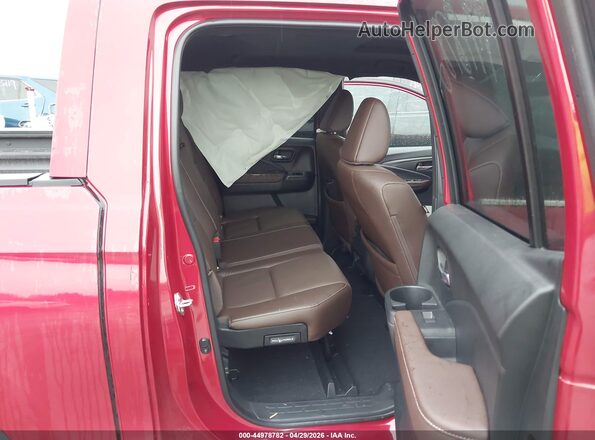 5FPYK3F54SB032155 2025 HONDA RIDGELINE Red VIN կոդի պիտակի տեսք