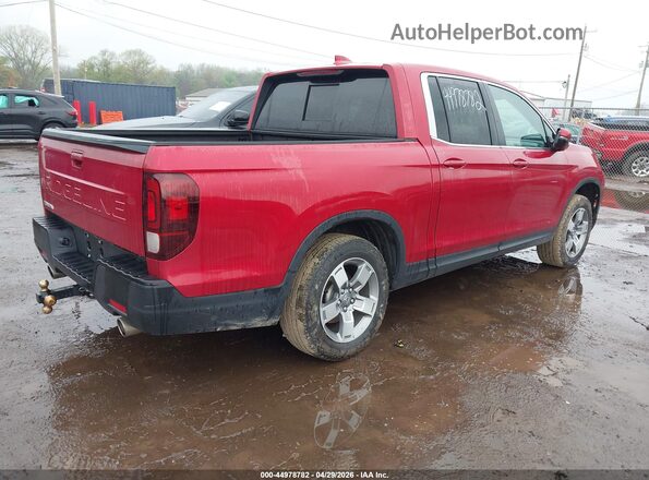 5FPYK3F54SB032155 2025 HONDA RIDGELINE Red Հետևի աջ