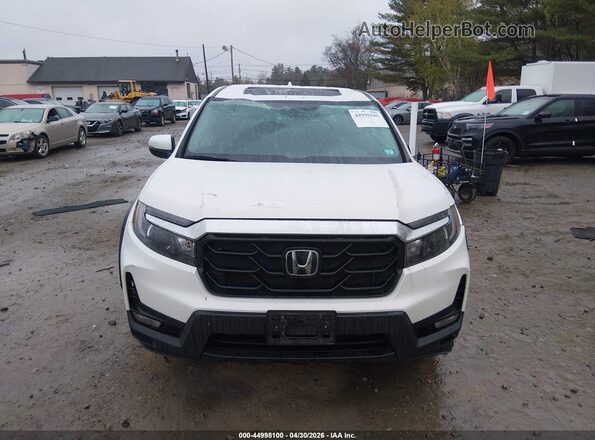 5FPYK3F58PB031453 2023 HONDA RIDGELINE White Vista del cuadro de instrumentos