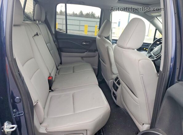 5FPYK3F59MB011031 2021 HONDA RIDGELINE Blue Вид задніх сидінь