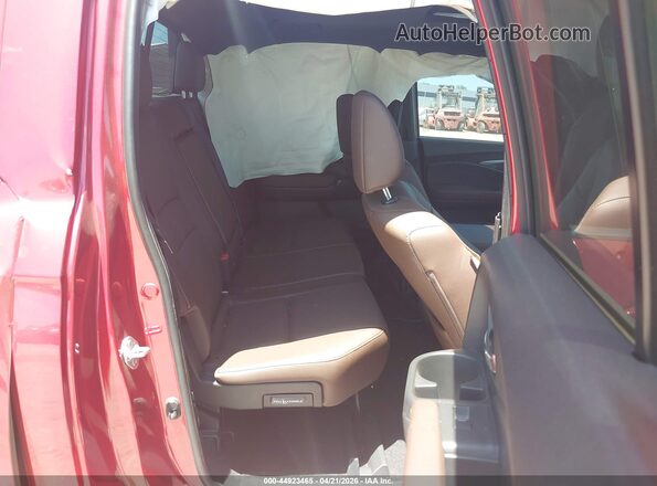 5FPYK3F59SB013326 2025 HONDA RIDGELINE Burgundy VIN կոդի պիտակի տեսք