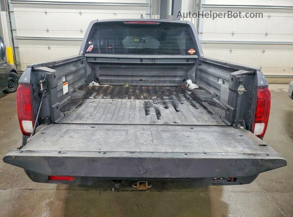 5FPYK3F63JB009179 2018 HONDA RIDGELINE Gray Rear view