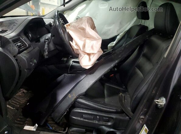 5FPYK3F63JB009179 2018 HONDA RIDGELINE Gray Front interior view