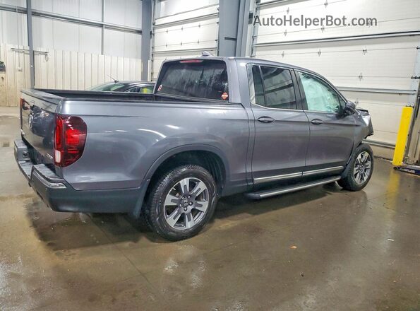5FPYK3F63JB009179 2018 HONDA RIDGELINE Gray Rear right