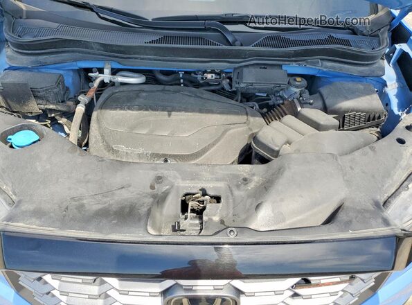 5FPYK3F66RB011732 2024 HONDA RIDGELINE Blue Vista interior trasera