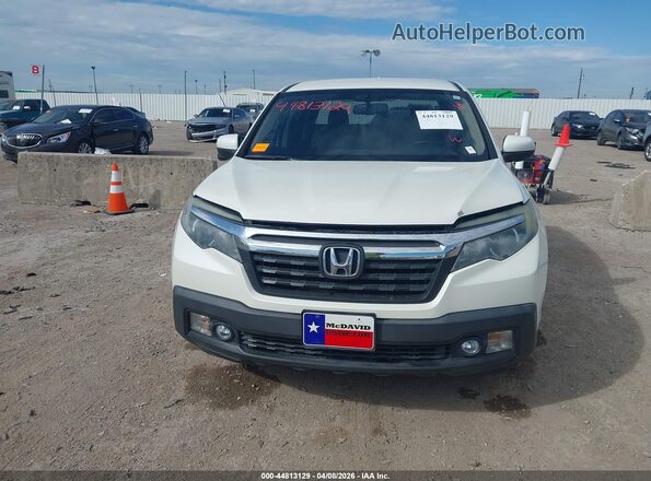 5FPYK3F69HB030502 2017 HONDA RIDGELINE White Vista del cuadro de instrumentos
