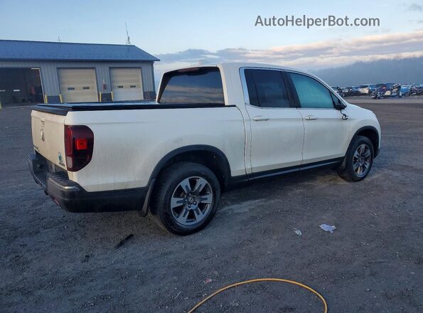 5FPYK3F69JB007789 2018 HONDA RIDGELINE Белый Задняя правая четверть