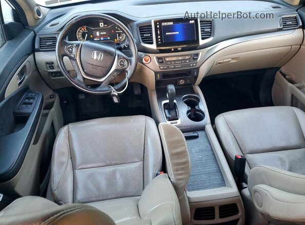 5FPYK3F69JB007789 2018 HONDA RIDGELINE Белый Вид панели приборов