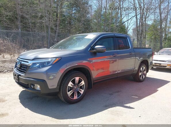 5FPYK3F69JB009204 2018 HONDA RIDGELINE Gray 360 interior view