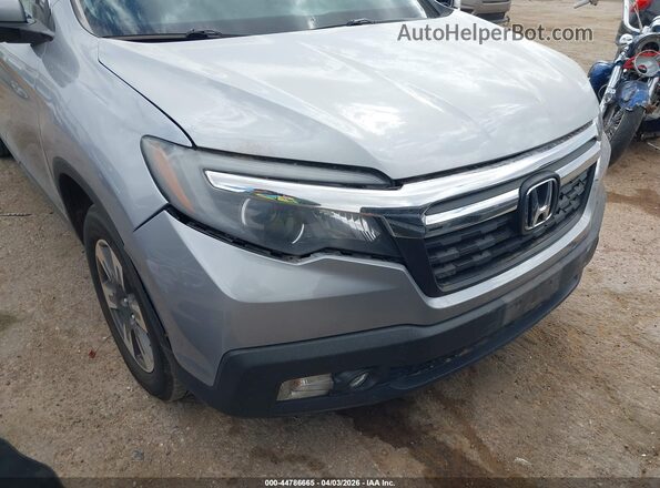 5FPYK3F6XKB033870 2019 HONDA RIDGELINE Silver Front view