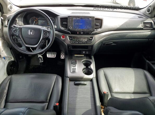 5FPYK3F70NB023880 2022 HONDA RIDGELINE White წინა პანელის ხედი