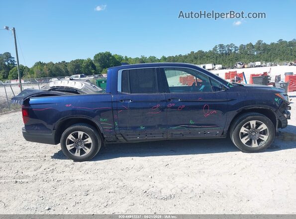 5FPYK3F71JB002224 2018 HONDA RIDGELINE Blue Widok wnętrza z tyłu