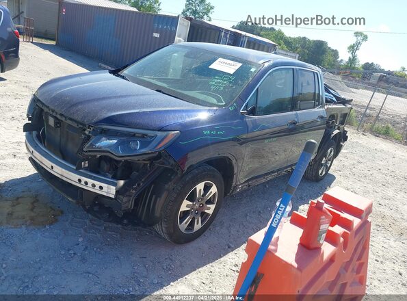5FPYK3F71JB002224 2018 HONDA RIDGELINE Blue Przód lewy