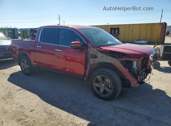 5FPYK3F71PB053280 2023 HONDA RIDGELINE Red Przód prawy
