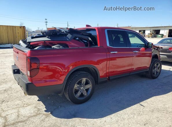 5FPYK3F71PB053280 2023 HONDA RIDGELINE Red Tył prawy