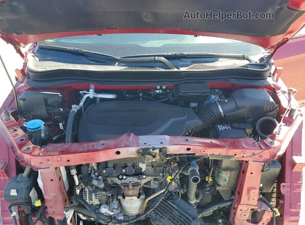 5FPYK3F71PB053280 2023 HONDA RIDGELINE Red Widok wnętrza z tyłu