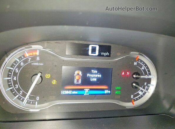 5FPYK3F73KB010598 2019 HONDA RIDGELINE Blue Вид щитка приладів