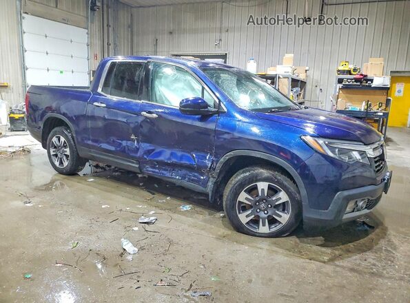 5FPYK3F73KB010598 2019 HONDA RIDGELINE Blue Передня права чверть
