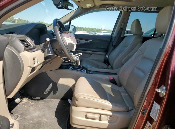 5FPYK3F73KB017034 2019 HONDA RIDGELINE Burgundy 